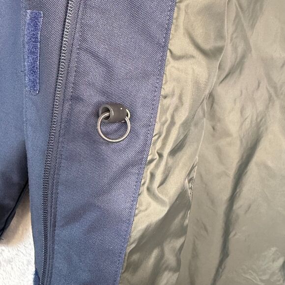 Columbia Here And There Trench Jacket Women's Small Omni Wick Rain Coat Blue - Picture 12 of 16